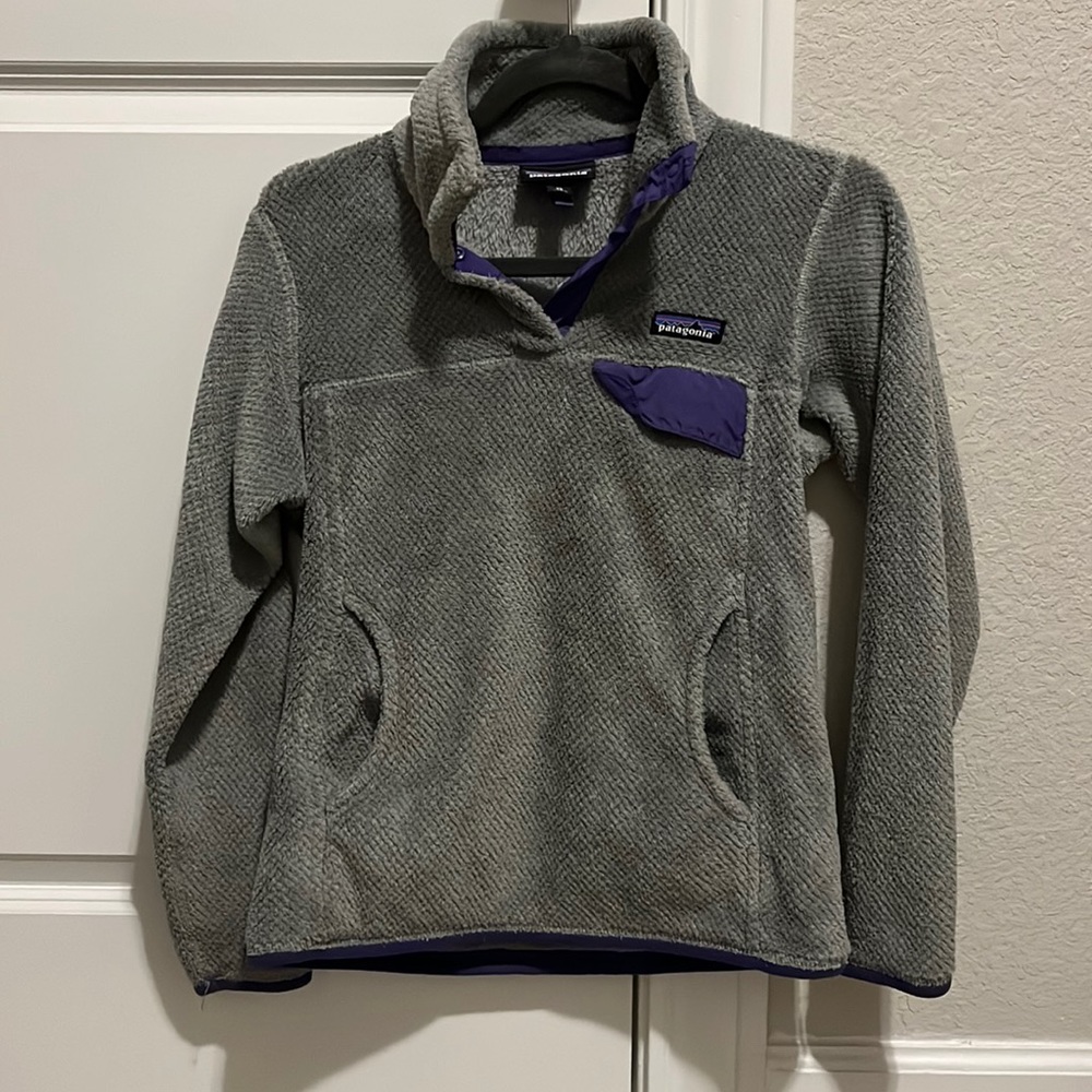 Womens XS Patagonia Re-Tool Snap T fleece pull over - Picture 2 of 10